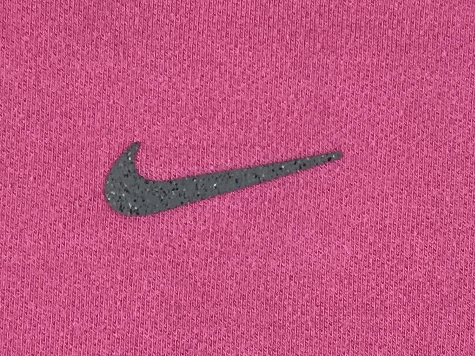 Nike Yoga Luxe Pink Cropped Fleece Crewneck Sweatshirt Women's Small S Boxy