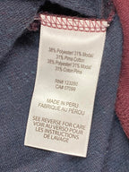 TravisMathew Crewneck Sweatshirt Men's Burgundy Pima Cotton Modal Blend Sz M