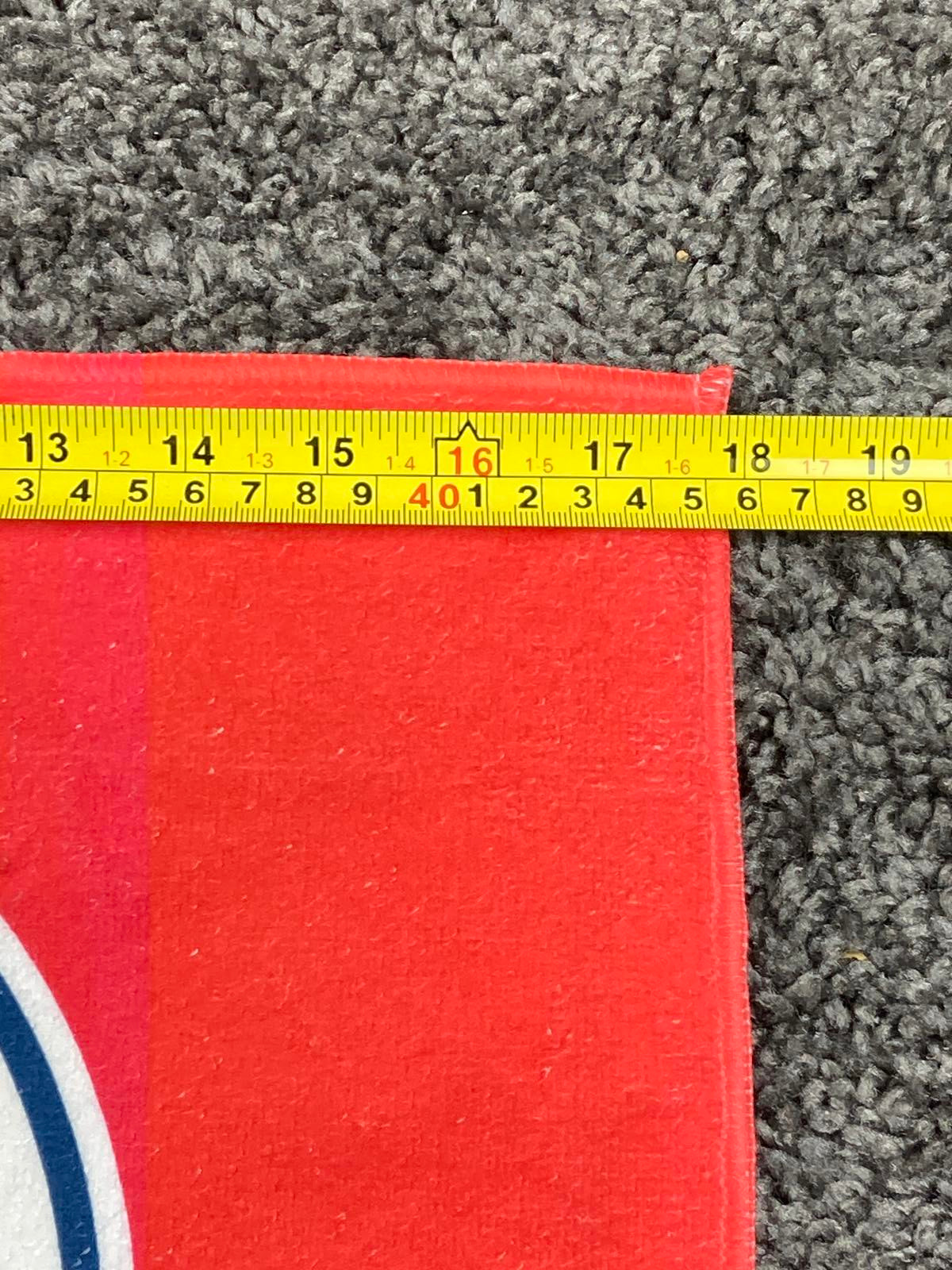 San Diego Clippers Red Rally Towel Retro Logo 18"x15"