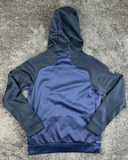 Nike New England Patriots Therma-FIT Hoodie Sweatshirt NFL Men's Navy Blue Small