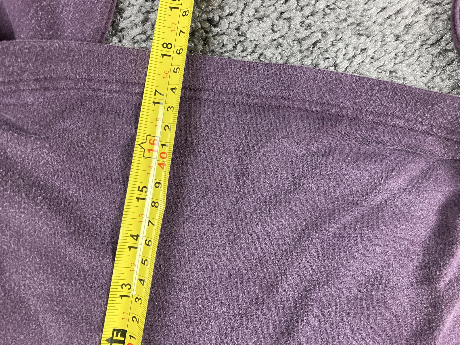 Athleta Yoga Tie Back Sweatshirt Agate Purple Nirvana Pullover Open Back Sz XS