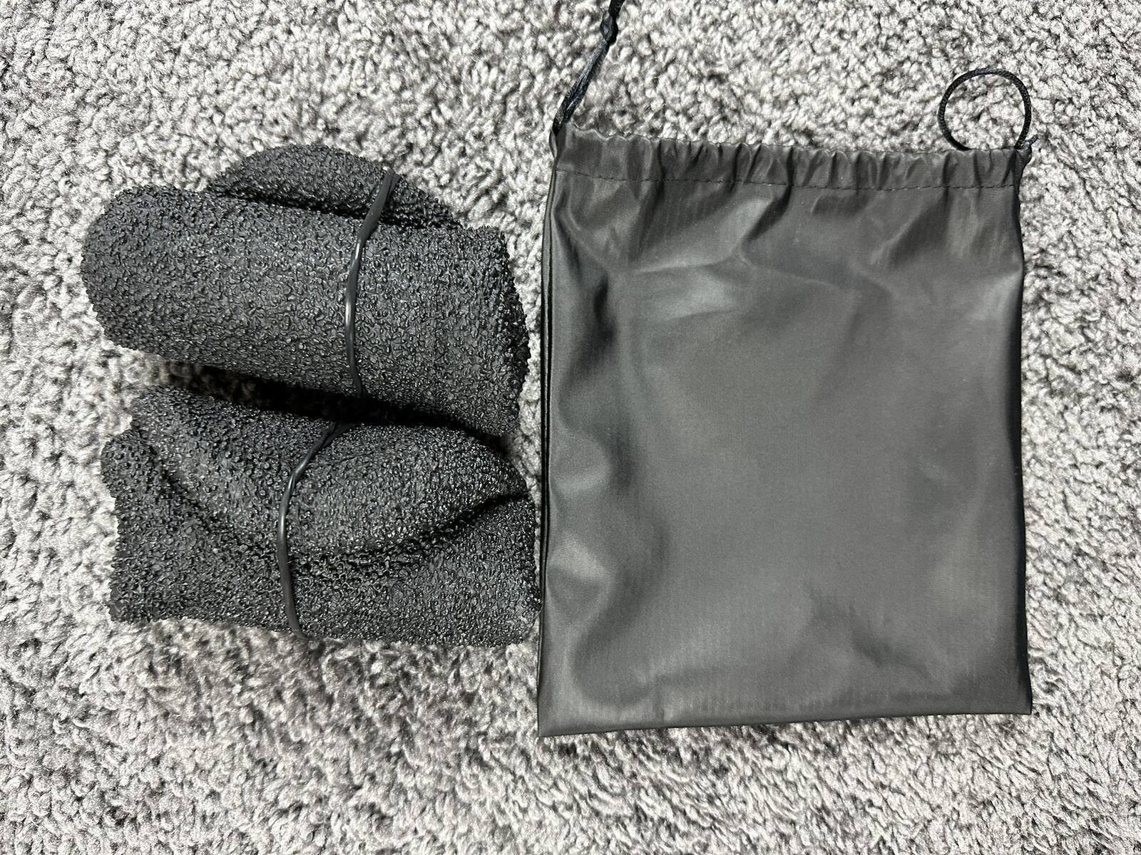 Black Aqua Socks Water Shoes Slip On EU 43/US 9.5-10 NWOT
