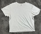 Uniqlo U Crew Neck T Shirt Mens Gray Heavyweight 100% Cotton Short Sleeve Sz 3XL