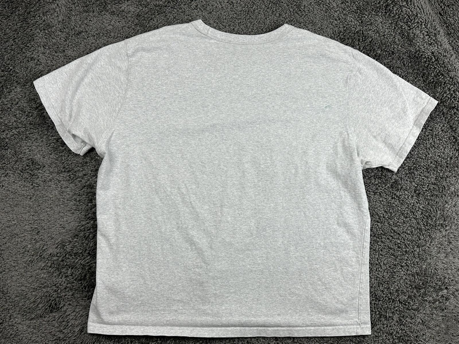 Uniqlo U Crew Neck T Shirt Mens Gray Heavyweight 100% Cotton Short Sleeve Sz 3XL