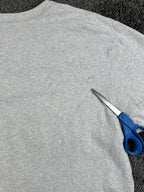 Uniqlo U Crew Neck T Shirt Mens Gray Heavyweight 100% Cotton Short Sleeve Sz 3XL
