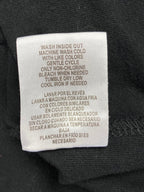Quiksilver Men’s-Shirt Black Yellow Logo Distressed Graphic Surf Skate Tee XLT