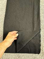 House of Harlow 1960 Skirt WomensBlack Knit Midi Side Slit Rayon Nylon Sz S