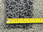 Athleta Salutation II Capri Leggings Gray Leopard Stash Pockets Yoga Pants XSP