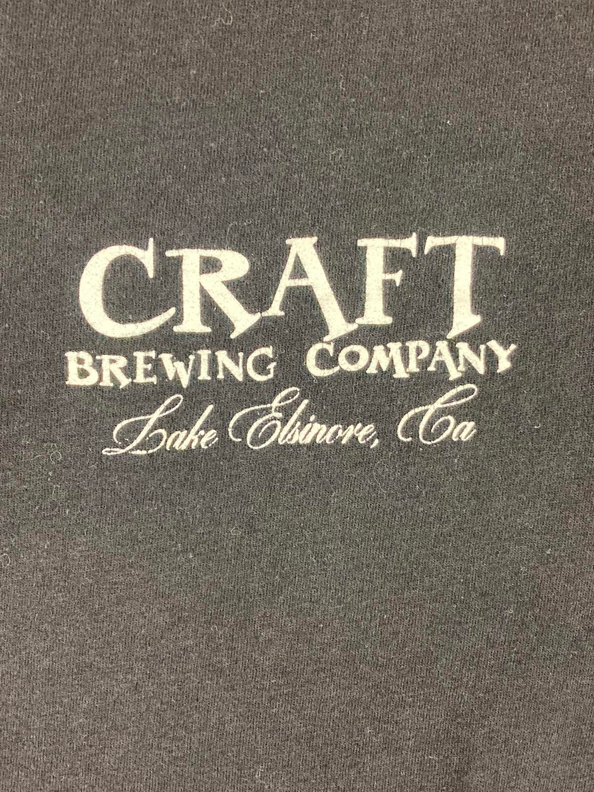 Craft Brewing Company Lake Elsinore CA Graphic T-Shirt Men XXL Cotton
