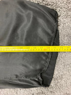 Bella Dahl Womens Black Wide Leg Pants High Waist Cupro Rayon Silky Pockets Sz M