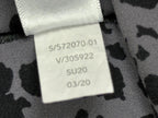 Athleta Salutation II Capri Leggings Gray Leopard Stash Pockets Yoga Pants XSP