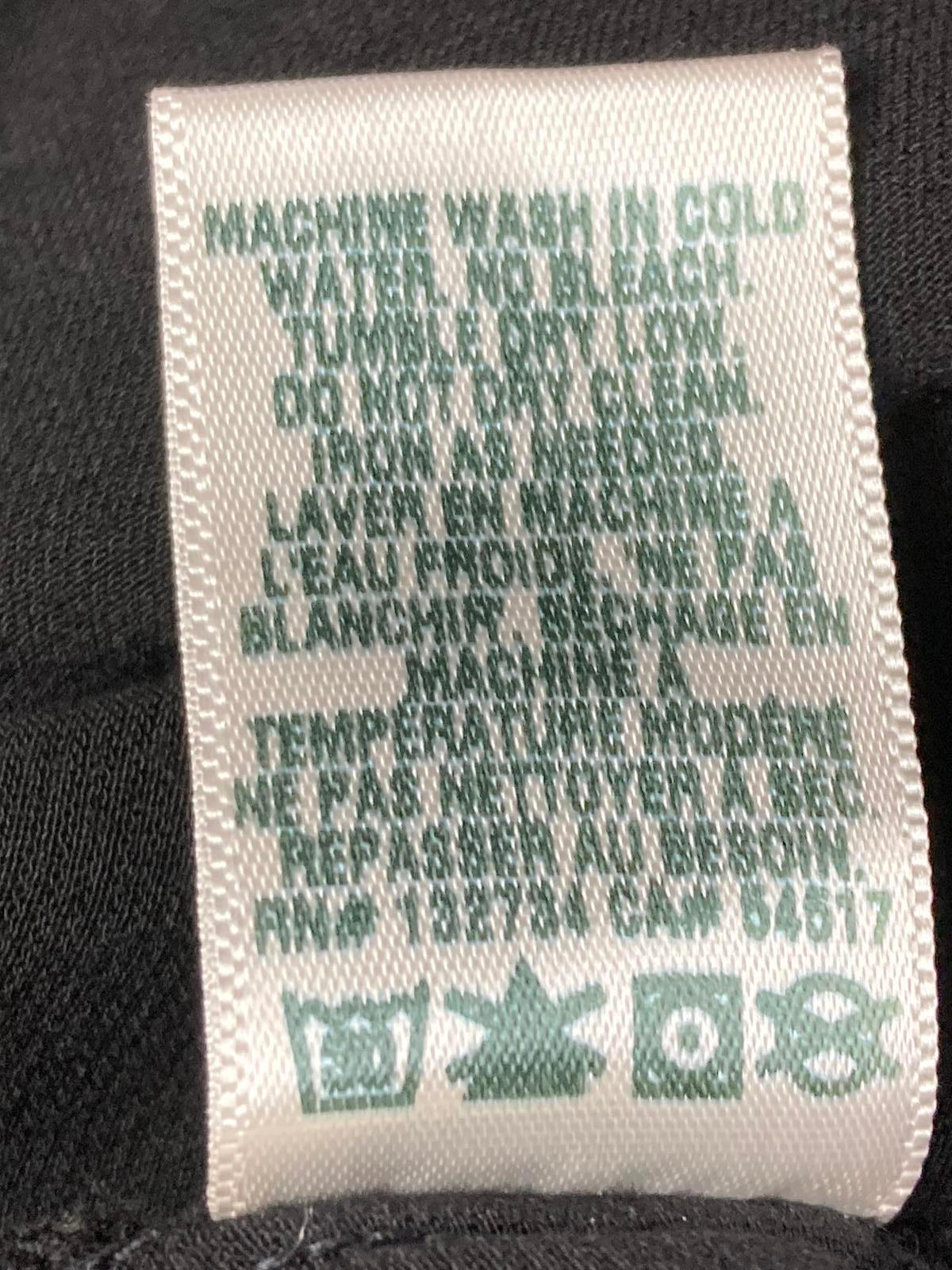 Bella Dahl Womens Black Wide Leg Pants High Waist Cupro Rayon Silky Pockets Sz M