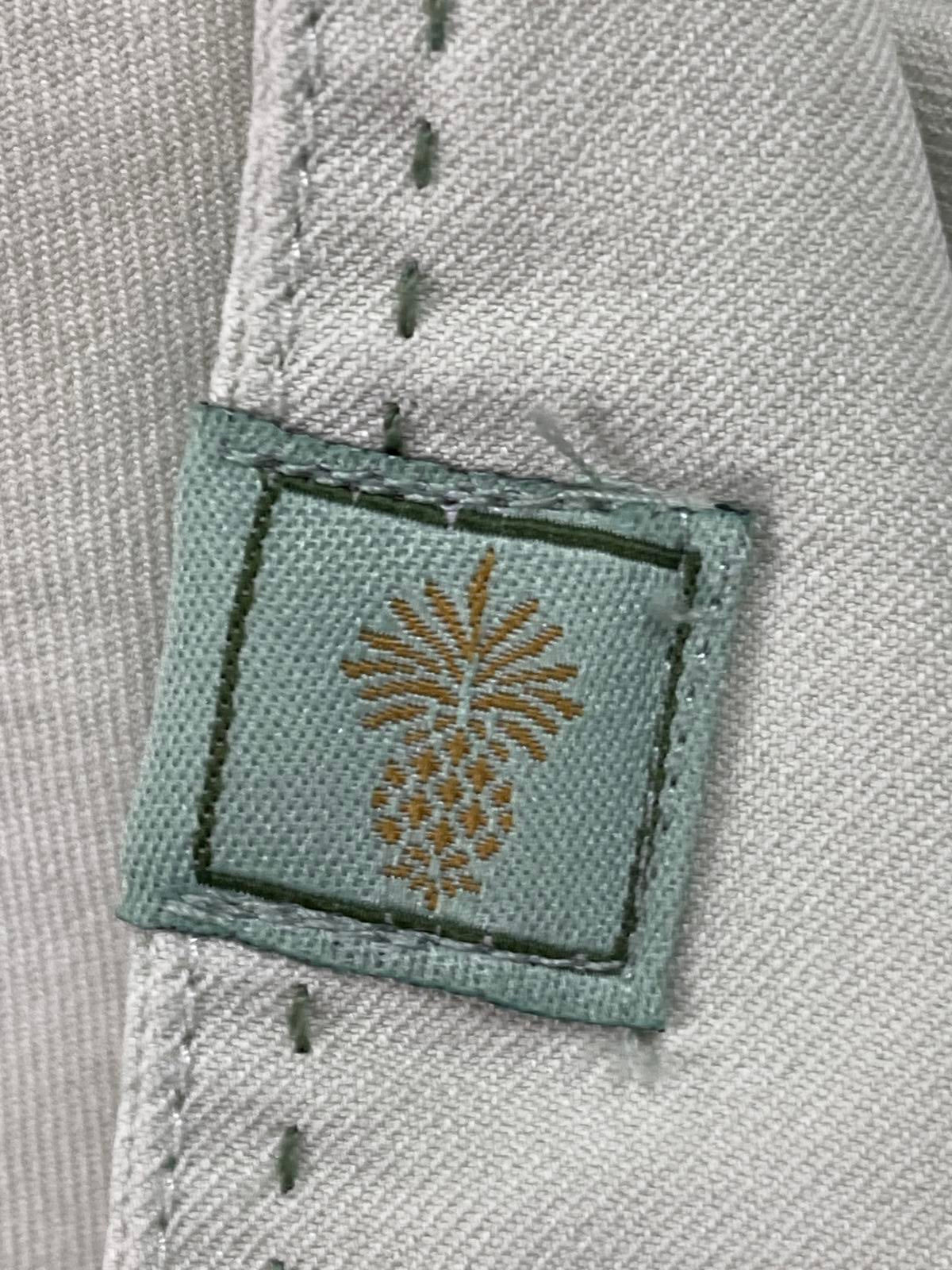 Tommy Bahama Original Fit Light Green Silk Shirt Men’s XL Short Sleeve