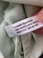Tommy Bahama Original Fit Light Green Silk Shirt Men’s XL Short Sleeve