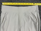 Athleta Brooklyn Mid Rise Ankle Pant Beige Lightweight Stretch Travel Sz 0