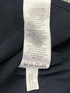 TravisMathew Cloud Flannel Button Up Shirt Mens Black Long Sleeve Sz Large