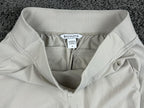 Athleta Brooklyn Mid Rise Ankle Pant Beige Lightweight Stretch Travel Sz 0