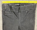 Liverpool Los Angeles The Skinny High Rise Pull On Jeans Black Rinse Size 6 / 28