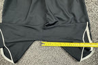Nike Dri-FIT Shorts Youth  Black White Swoosh Running Athletic Shorts Sz XL