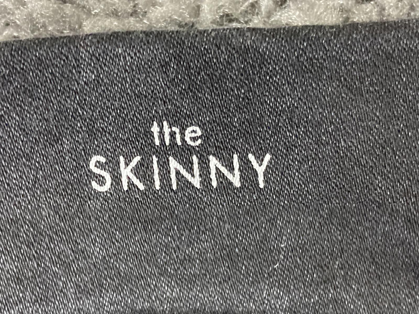 Liverpool Los Angeles The Skinny High Rise Pull On Jeans Black Rinse Size 6 / 28