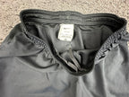 Nike Dri-FIT Shorts Youth  Black White Swoosh Running Athletic Shorts Sz XL