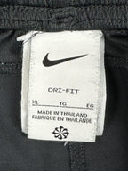 Nike Dri-FIT Shorts Youth  Black White Swoosh Running Athletic Shorts Sz XL