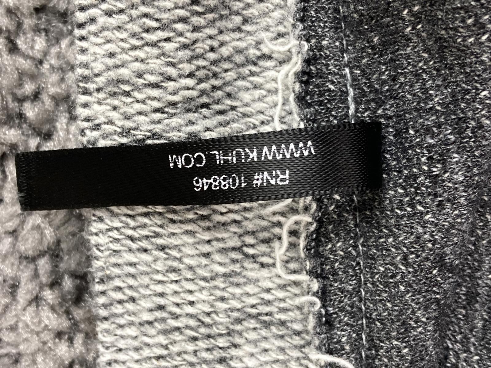 KÜHL Women’s Nova Wrap Sweater Size S Gray Knit Open Front Cardigan