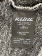 KÜHL Women’s Nova Wrap Sweater Size S Gray Knit Open Front Cardigan