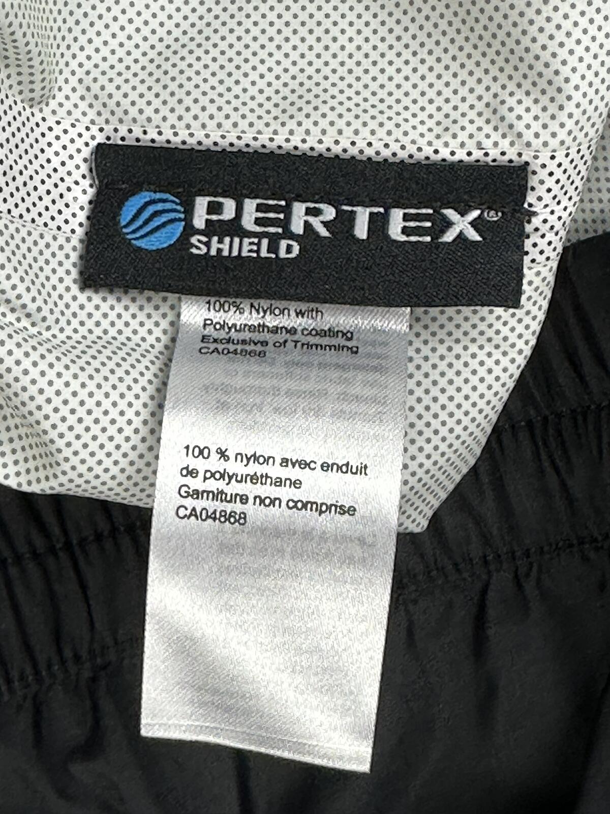 NWT MEC Aquanator Rain Pants Black Pertex Shield Waterproof Hiking Shell XXL NWT
