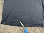 Emporio Armani Mens Polo Shirt Navy Blue Cotton Short Sleeve Sz Medium