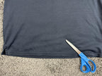 Emporio Armani Mens Polo Shirt Navy Blue Cotton Short Sleeve Sz Medium