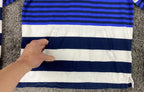 Polo Ralph Lauren Hoodie Navy Blue Red Striped Size XL