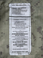 US Navy NWU Type III Camo Cargo Pants Men AOR2 Digital Green Sz Small Short