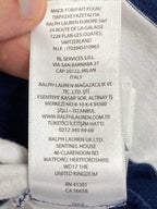 Polo Ralph Lauren Hoodie Navy Blue Red Striped Size XL