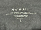 Athleta Salutation Stash 7/8 Tight Leggings Black Pockets Yoga Pants Size Large