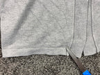 Magaschoni Gray Open Front Longline Duster Cardigan Sweater Pockets Women's Sz S