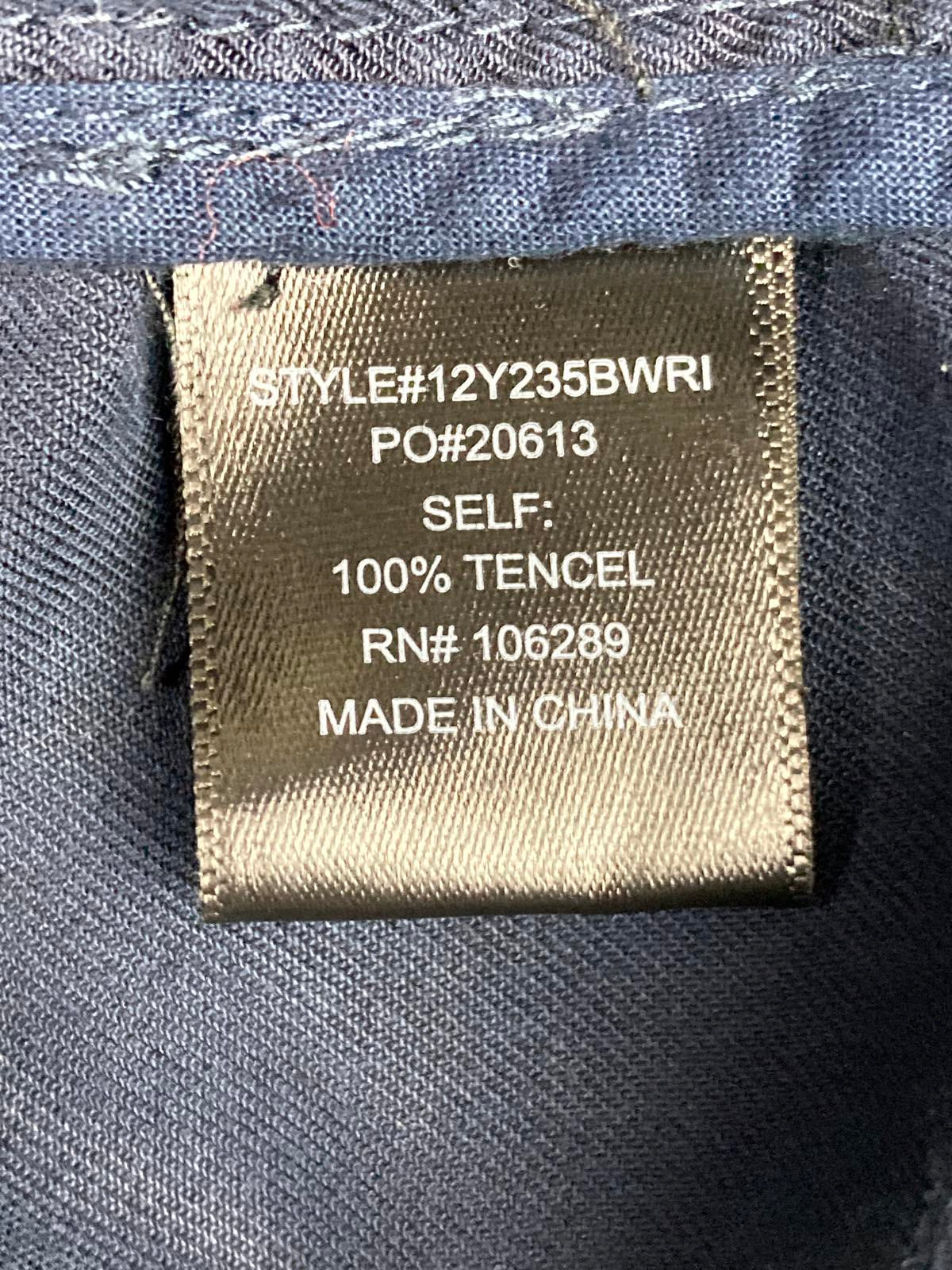 Trixxi Women’s Utility Full Zip Front Jacket- Navy Size XS