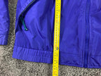 VTG 90s Columbia Sportswear Radial Sleeve Jacket Men Purple Teal Fleece Lined L