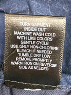 Trixxi Women’s Utility Full Zip Front Jacket- Navy Size XS