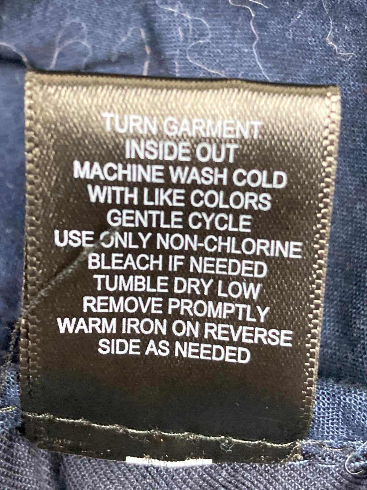 Trixxi Women’s Utility Full Zip Front Jacket- Navy Size XS