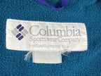 VTG 90s Columbia Sportswear Radial Sleeve Jacket Men Purple Teal Fleece Lined L