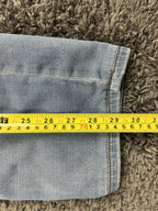 DL1961 Russell Slim Straight Jeans Mens Light Wash Stretch 32x34 (Fits 33x29)