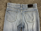 DL1961 Russell Slim Straight Jeans Mens Light Wash Stretch 32x34 (Fits 33x29)