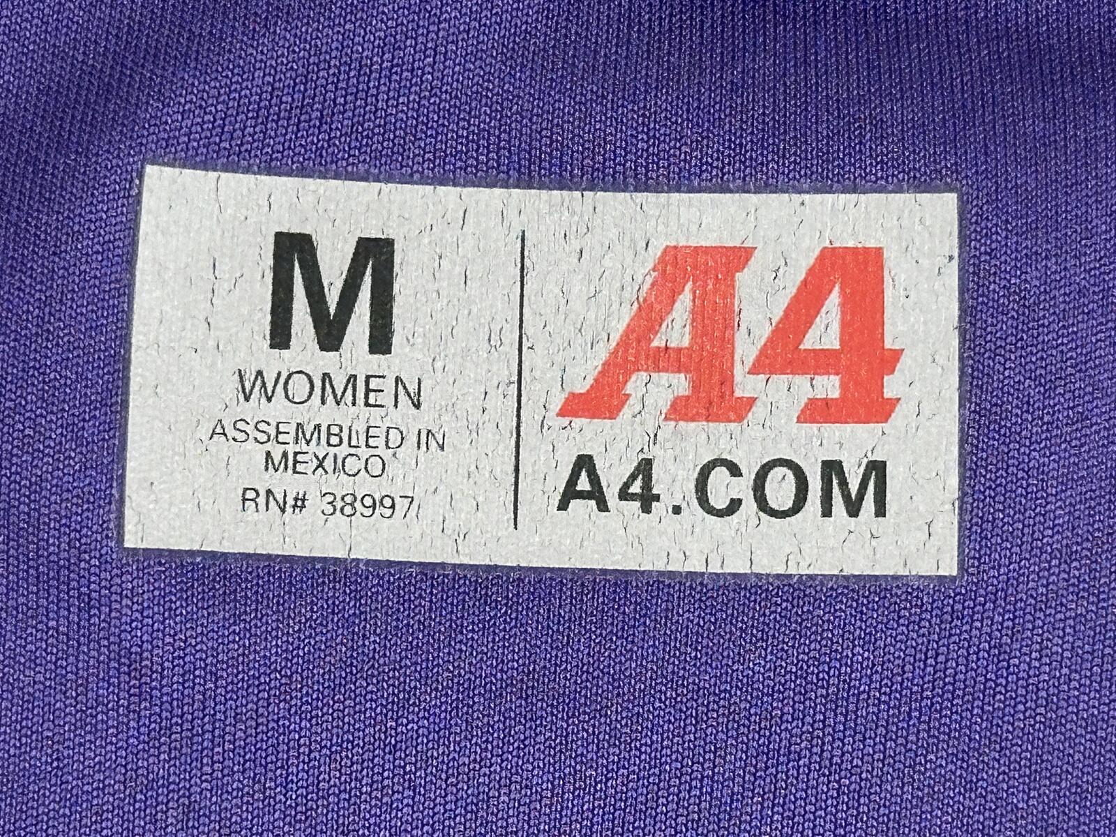 SF State Gators T-Shirt Womens Purple A4 Performance Athletic SFSU Tee Sz M