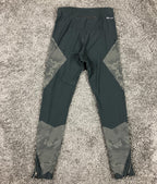 Nike Men's Running Tights Black Reflective Dri-FIT Compression Pants Sz XS