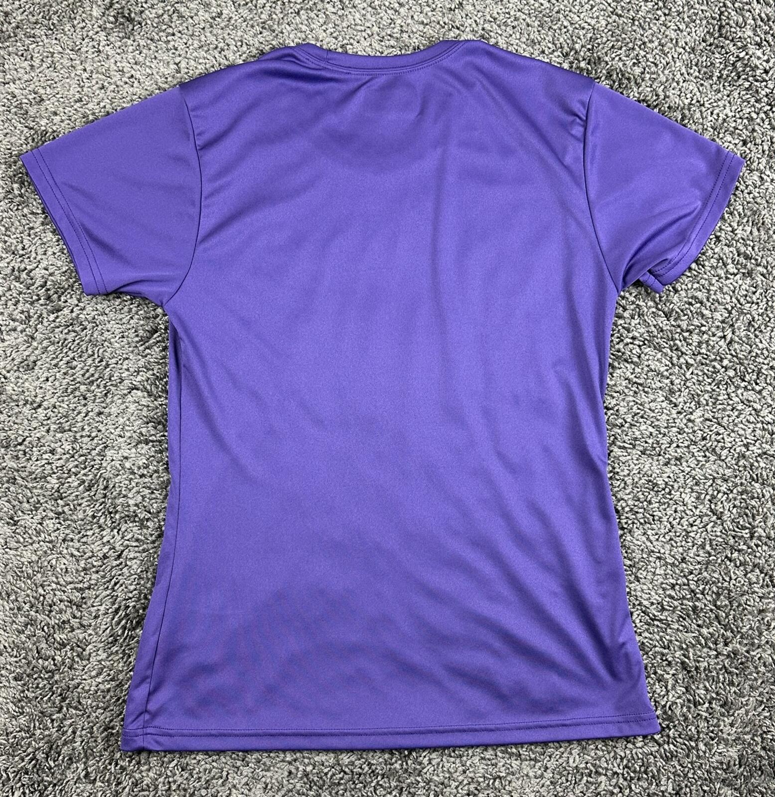 SF State Gators T-Shirt Womens Purple A4 Performance Athletic SFSU Tee Sz M