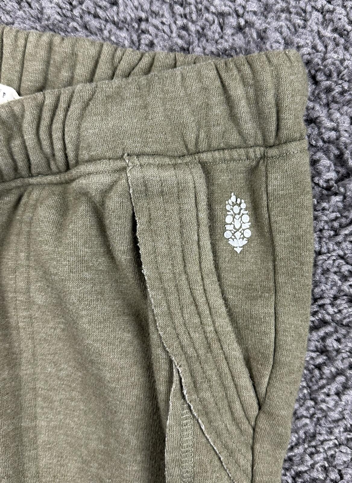 FP Movement Free People Work It Out Joggers Womens Olive Green Sweatpants Sz XS