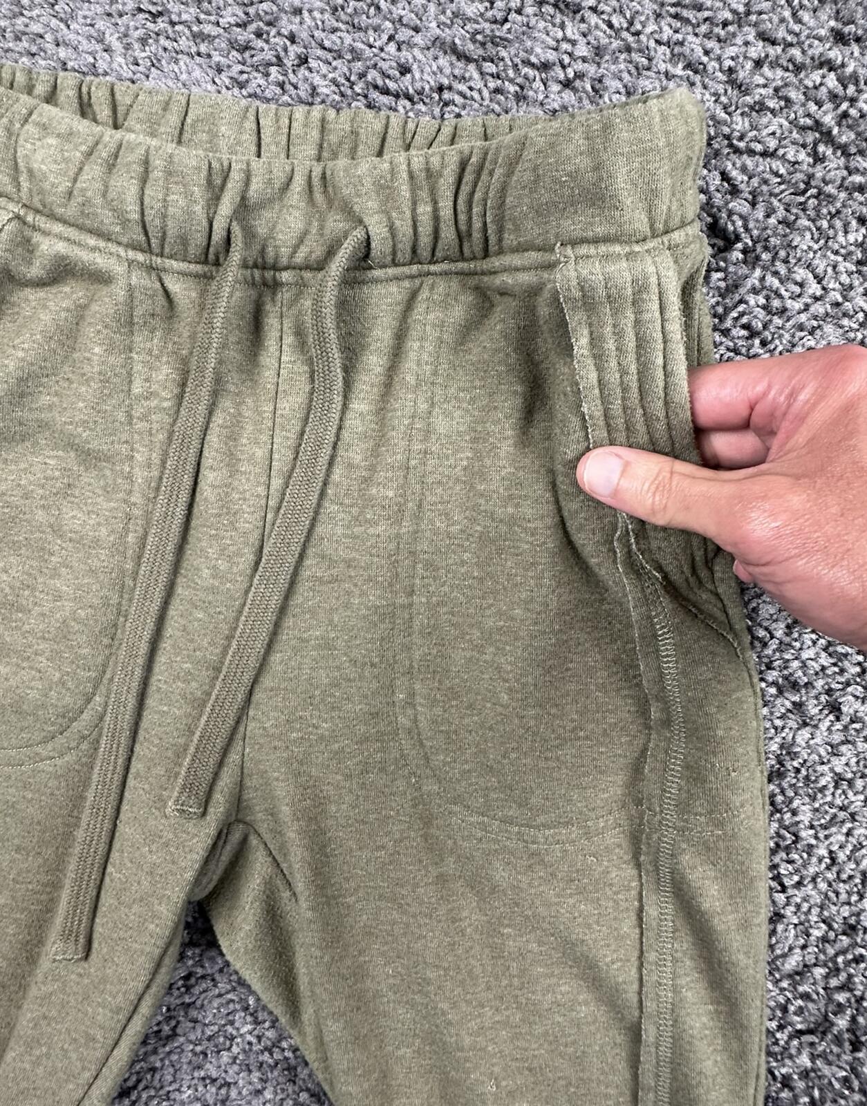 FP Movement Free People Work It Out Joggers Womens Olive Green Sweatpants Sz XS