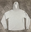 STS Ranchwear Mens Hoodie Heather Grey Waffle Knit Pullover Western Sz XL