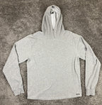 STS Ranchwear Mens Hoodie Heather Grey Waffle Knit Pullover Western Sz XL